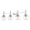 Z-Lite Sutton Vanity, 4-Light, 31.5 In.W x 7 In.L x 10.25 In.H, Chrome/Clear 7502-4V-CH - alternate 6